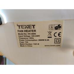 Fan heater