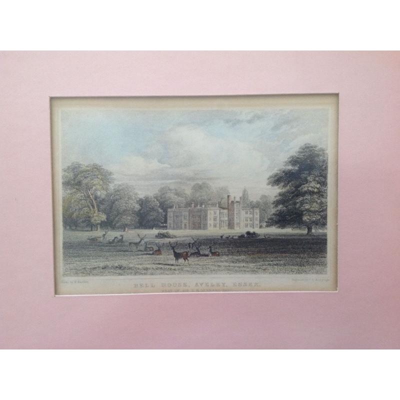 Print of Bell House Aveley Esse