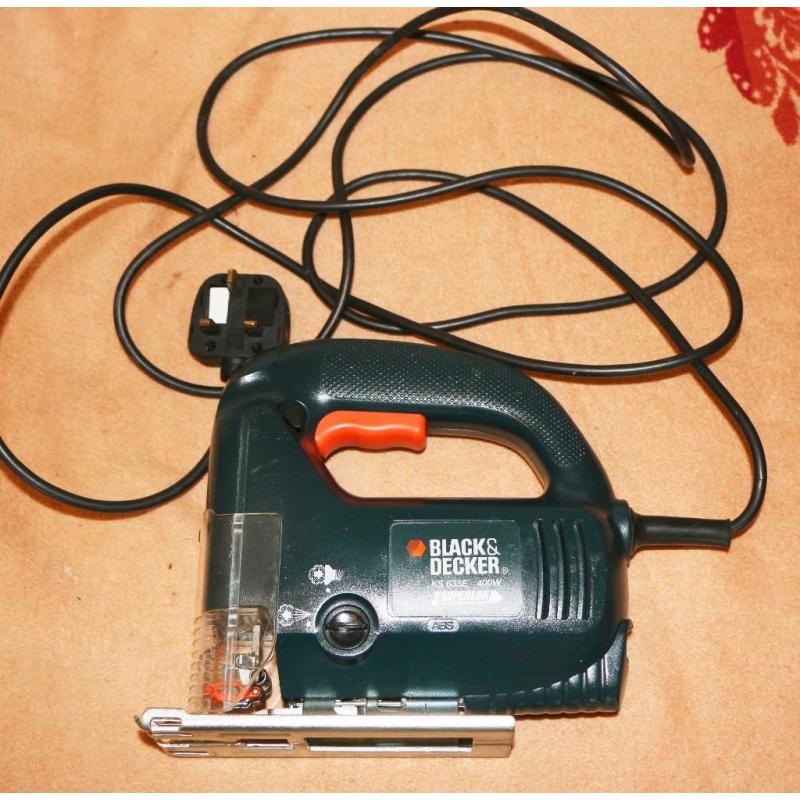 Black and Decker Mains Jig Saw.