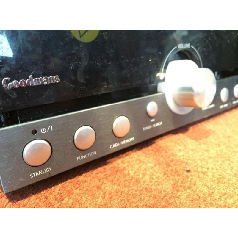 Docking station CD player with speakers