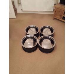 Exip Mega, 15" 4x108 with 4x100 adapters