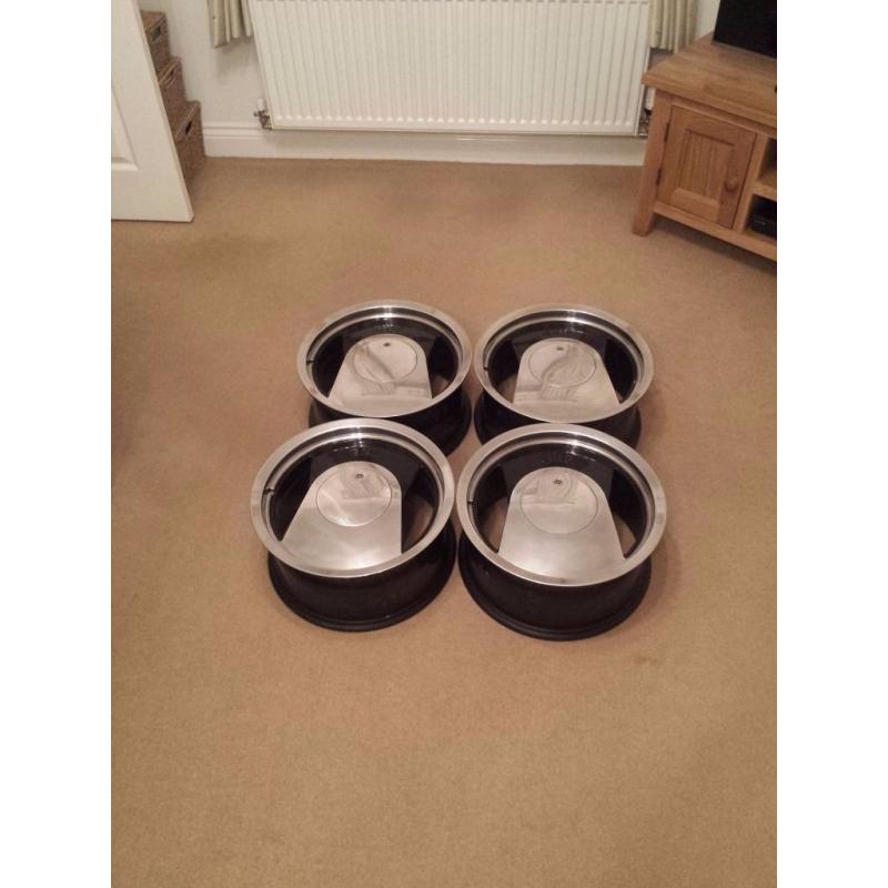 Exip Mega, 15" 4x108 with 4x100 adapters