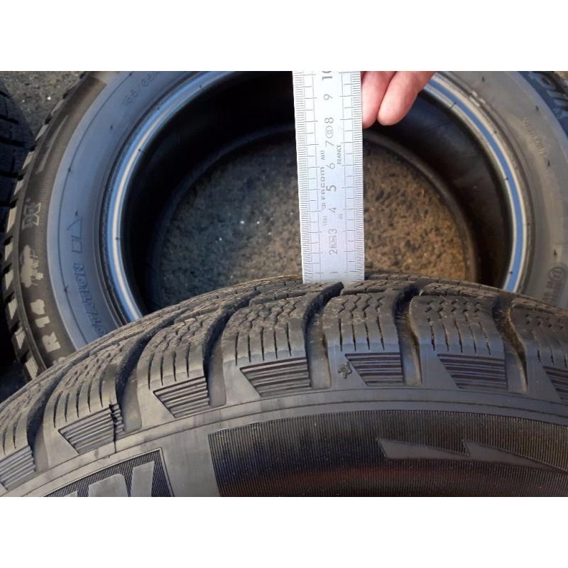 4 x 14" Michelin tyres - 185/65/14