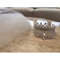 Ivory wedding dress size 16/18