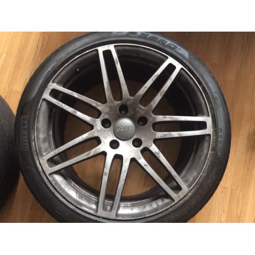 AUDI Q7 ALLOY WHEELS GENIUNE 2007-2012