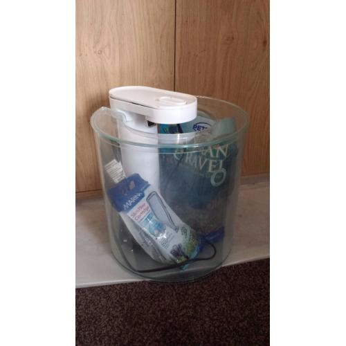 Marina 360 10 Litre Cylinder Fish Tank