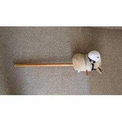 horse head on a stick toy
