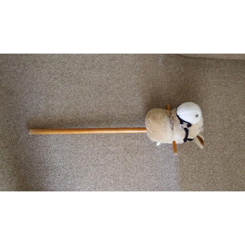 horse head on a stick toy