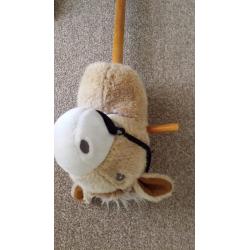 horse head on a stick toy