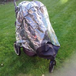 Phil & Ted's Sport double buggy, good condition, with storm cover and sun cover