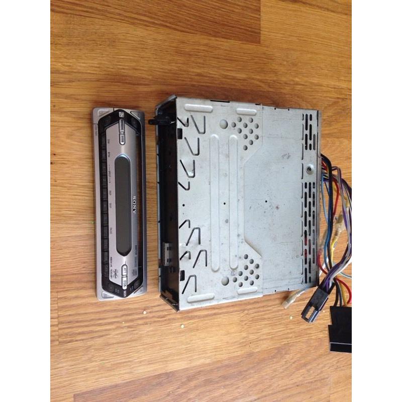 Sony car stereo