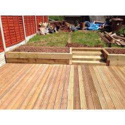 Fencing, slabs, turf, garden clearance,trees, gravel fence panels