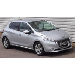 Peugeot 208 1.2 Allure Petrol Manual 5 Door Silver 2013
