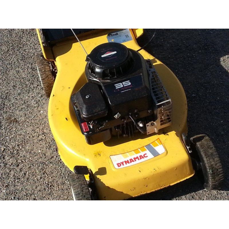 DYNAMIC PETROL PUSH LAWNMOWER SERVICED