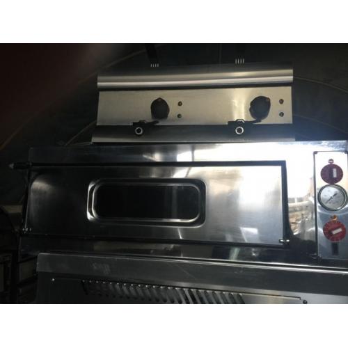 Single deck pizza oven