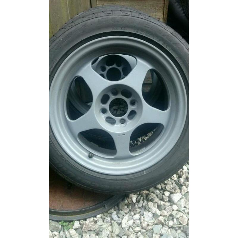15" Rota slipstreams 4x100