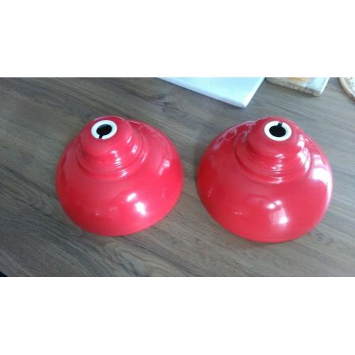 Red retro light shades