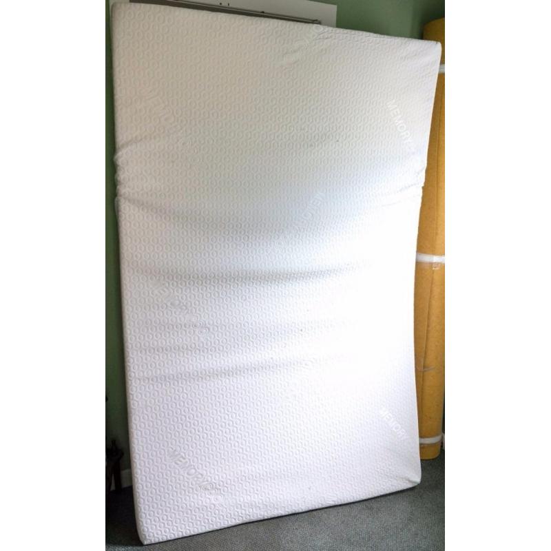 Visco Therapy Memory Foam 8000 Orthopedic Mattress - 4ft x 6ft Small Double (120 x 190cm)