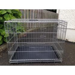 CAT DOG PET CAGE good condition FOLDS FLAT easy to erect (in seconds) SUITABLE FOR CAT OR SMALL DOG