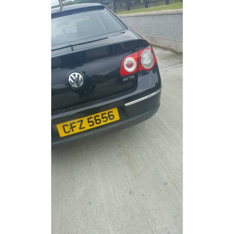 Volkswagon passat 2006 black