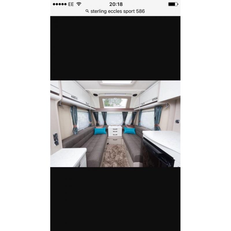 Caravan sterling Eccles sport 586 2015