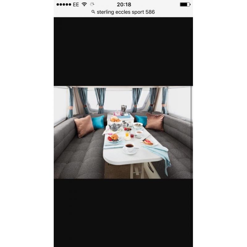 Caravan sterling Eccles sport 586 2015