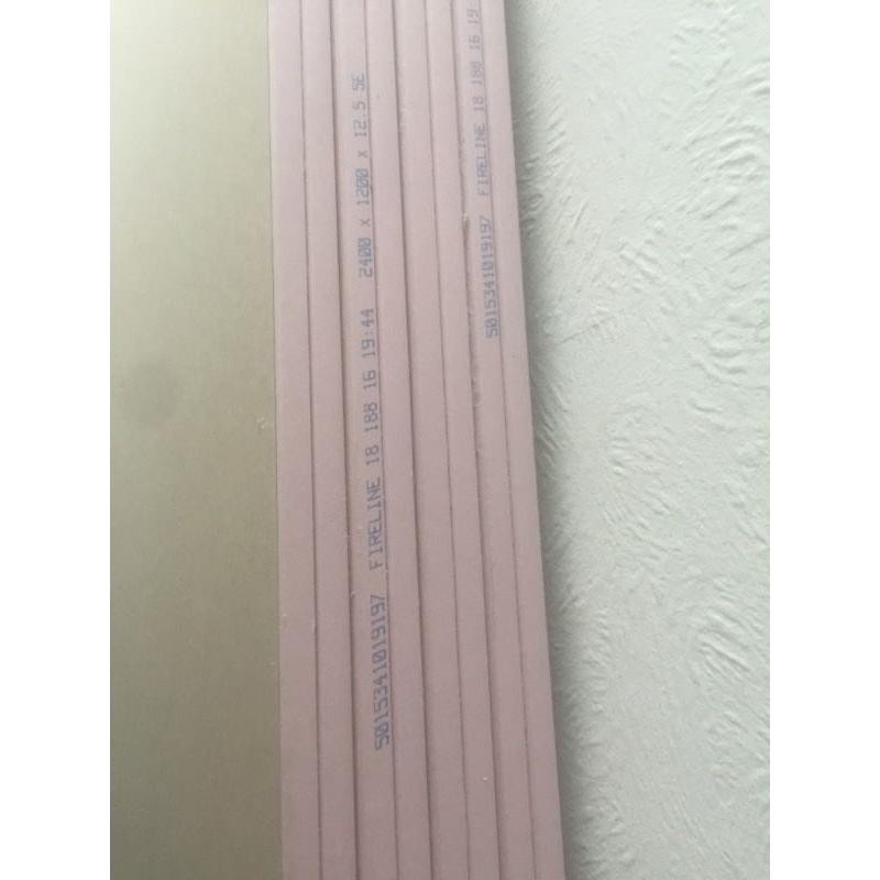 8xGYPROC FIRELINE PLATERBOARD