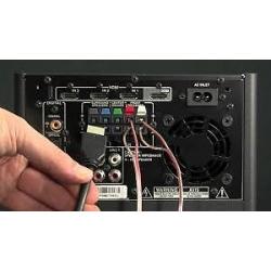 ONKYO HTX-22HD 2.1 SOUROUND SOUND SYSTEM FULL HD WITH 2 SATALITE SPEAKERS NO REMOTE