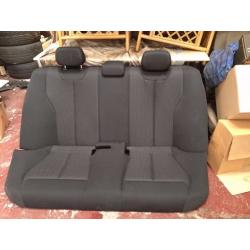 BMW F30 2012-16 BLACK CLOTH INTERIOR SEATS BREAKING 1 3 5 6 7 SERIES