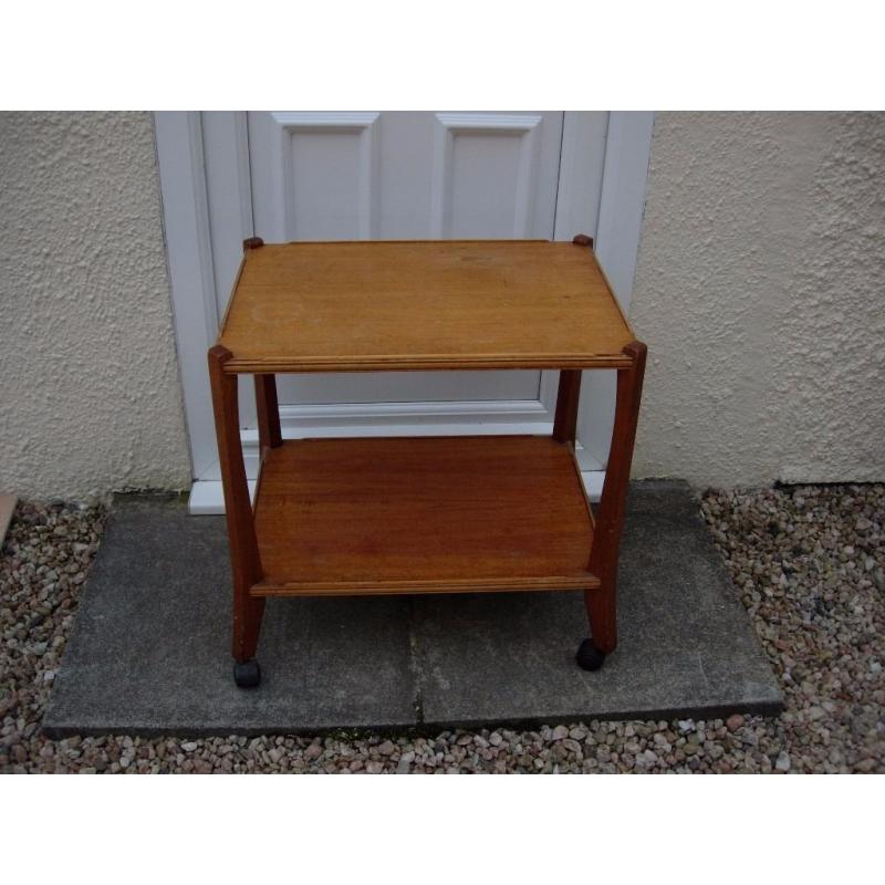 Wooden Trolley - Used Condition