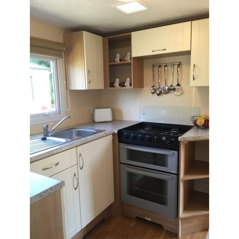 **Static caravan for sale with no site fees until 2018 at Wemyss Bay Holiday Park**
