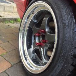 Work Meister S1R custom 4x100 stance drift slammed