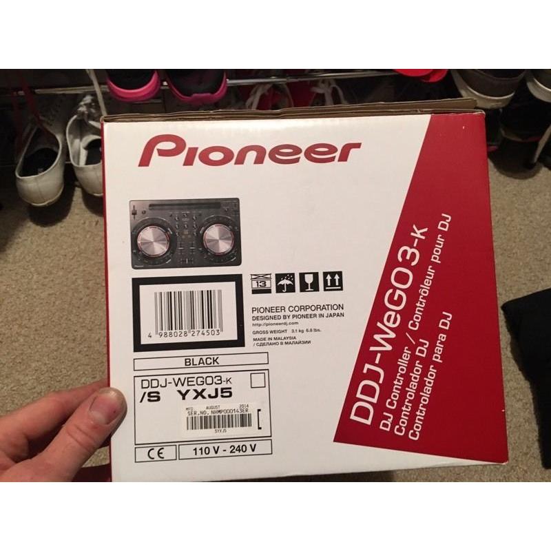 Pioneer mixer laptop Mac iPhone iPod