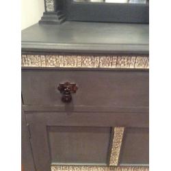 Antique sideboard painted Annie Sloan paint