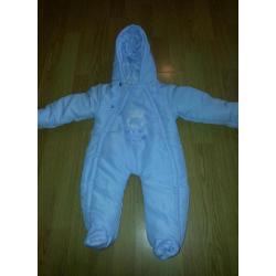3-6months baby wintersuit pramsuit