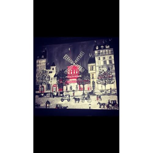 Moulin Rouge Canvas