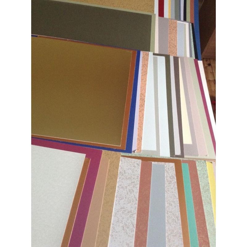 Colourmount mount board 55 pcs -approx 560mm x 800mm