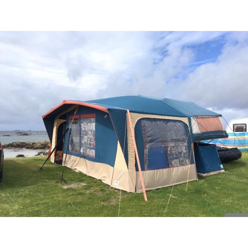 Trailer Tent / Folding Camper Conway Cruiser 6 berth with full awning and storage tent + extras
