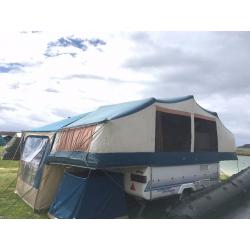 Trailer Tent / Folding Camper Conway Cruiser 6 berth with full awning and storage tent + extras