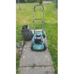 Petrol lawnmower