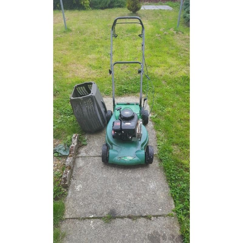Petrol lawnmower