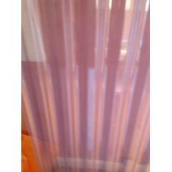 Plastic corrugated sheeting