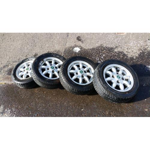 ***FOR SALE 4 X ORIGINAL MINI ALLOY WHEELS***
