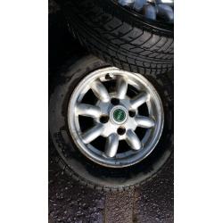 ***FOR SALE 4 X ORIGINAL MINI ALLOY WHEELS***