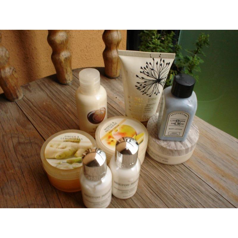 Body Lotions x 8
