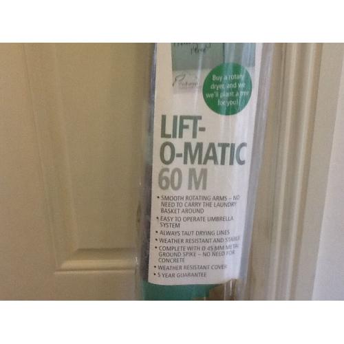 Brabantia 60m lift-o-matic Rotary cloths dryer