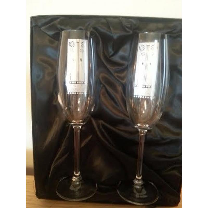 Rennie Mackintosh wine glasses