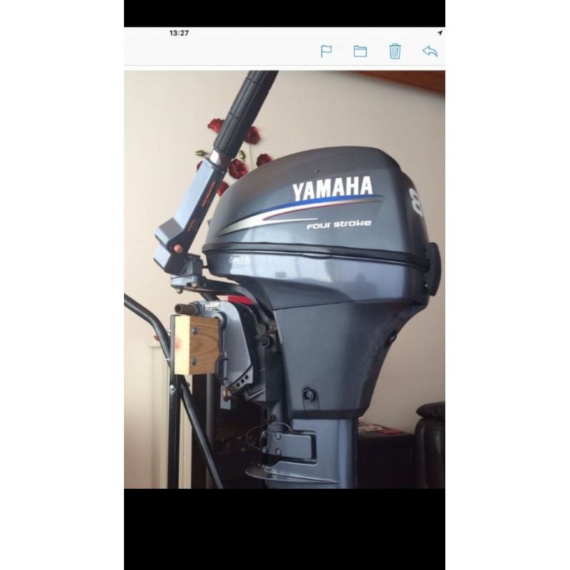2004 Yamaha 8hp four stroke swap jet ski