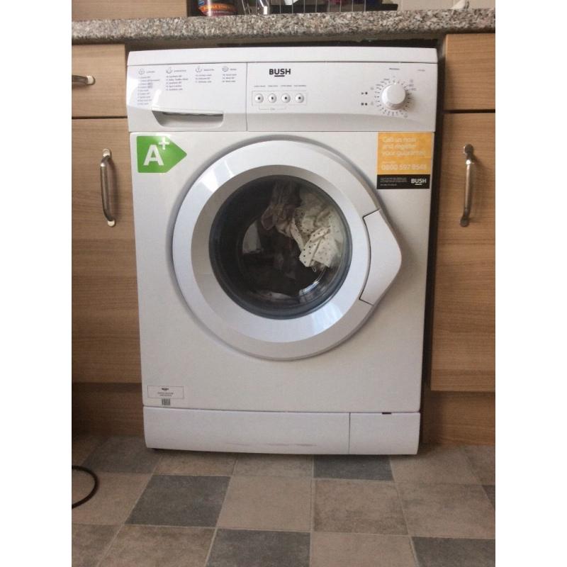 Bush 7kg Washing Machine (6months old)
