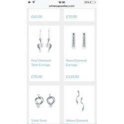 Diamond earrings
